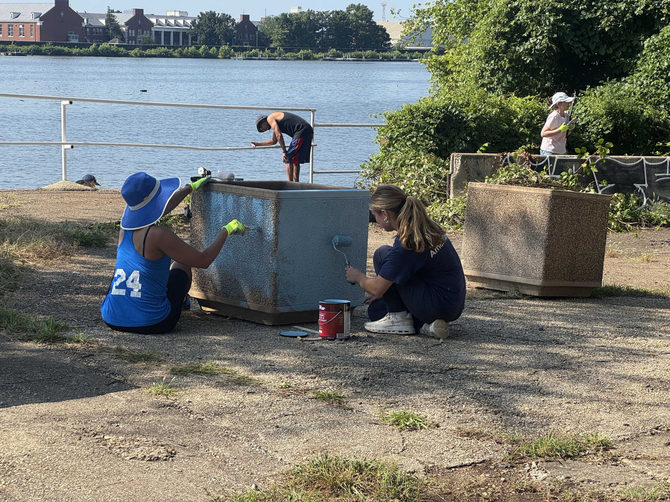 Buzzard Point Park Cleanup!